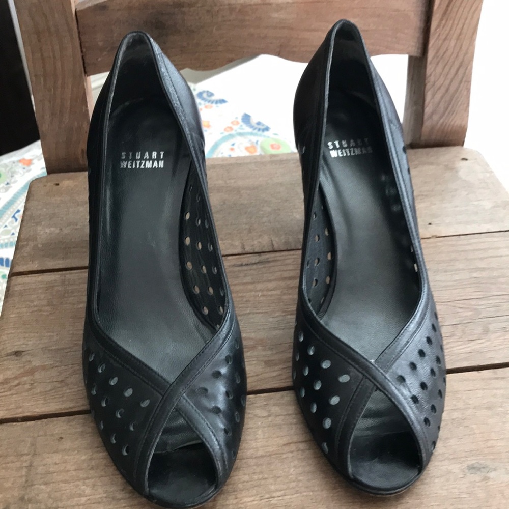 Stuart Weizmann black heels